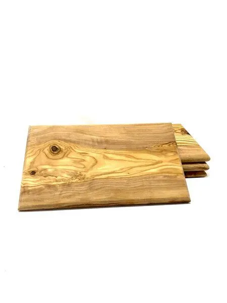 Olivenholz erleben Olivenholz erleben Frühstücksbrett gefaste Ecken (ca. 25 x 15 cm) aus Olivenholz – Produktbild 6 von 7