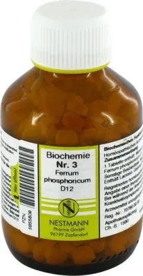 Nestmann Pharma BIOCHEMIE 3 Ferrum phosphoricum D 12 Tabletten 400 St Tabletten – Produktbild 1 von 1