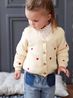 Vertbaudet Vertbaudet Mädchen Baby Strickjacke – Produktbild 1 von 1