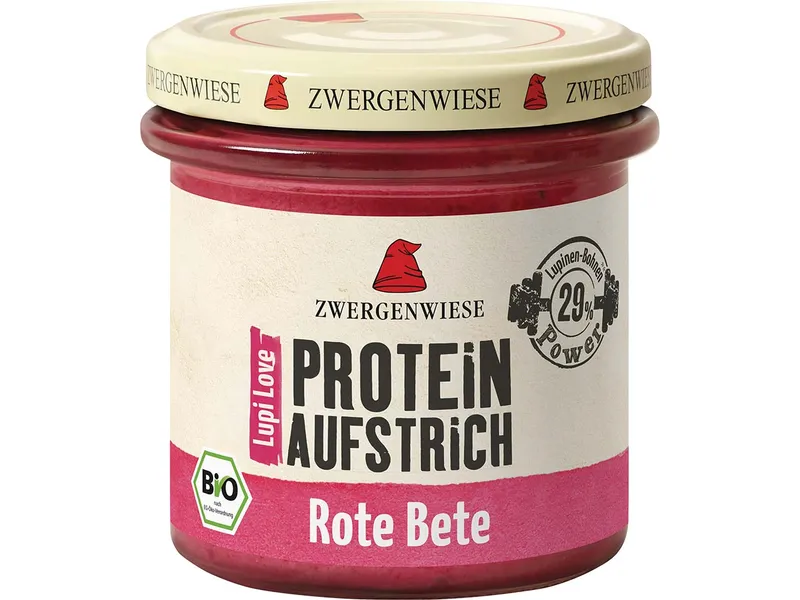Zwergenwiese Zwergenwiese Bio-Brotaufstrich "LupiLove Protein Rote Bete", 135 g – Produktbild 1 von 1