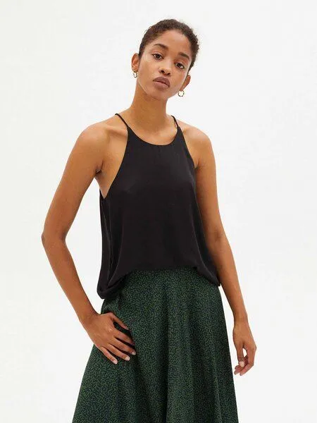 thinking mu thinking mu Ricci Top, Schwarz (black), – Produktbild 4 von 4
