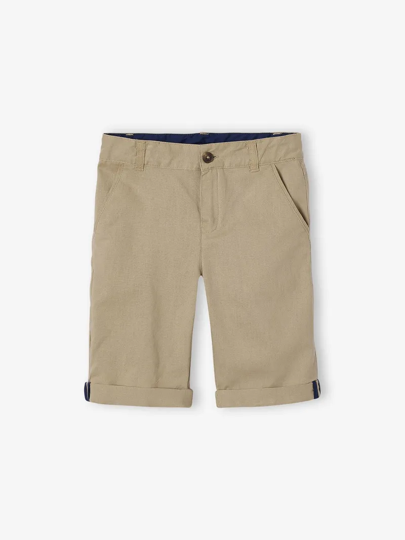 Vertbaudet Festliche Jungen Shorts, Beige, – Produktbild 3 von 4