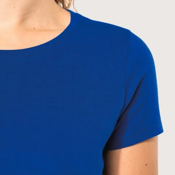 YTWOO YTWOO Regular Damen T-Shirt Light, Royal blue, – Produktbild 3 von 3