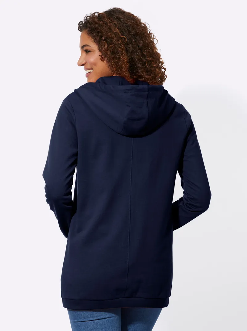 Witt Sweatjacke, Marine, – Produktbild 2 von 2