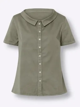 heine Jeansbluse khaki – Produktbild 1 von 1