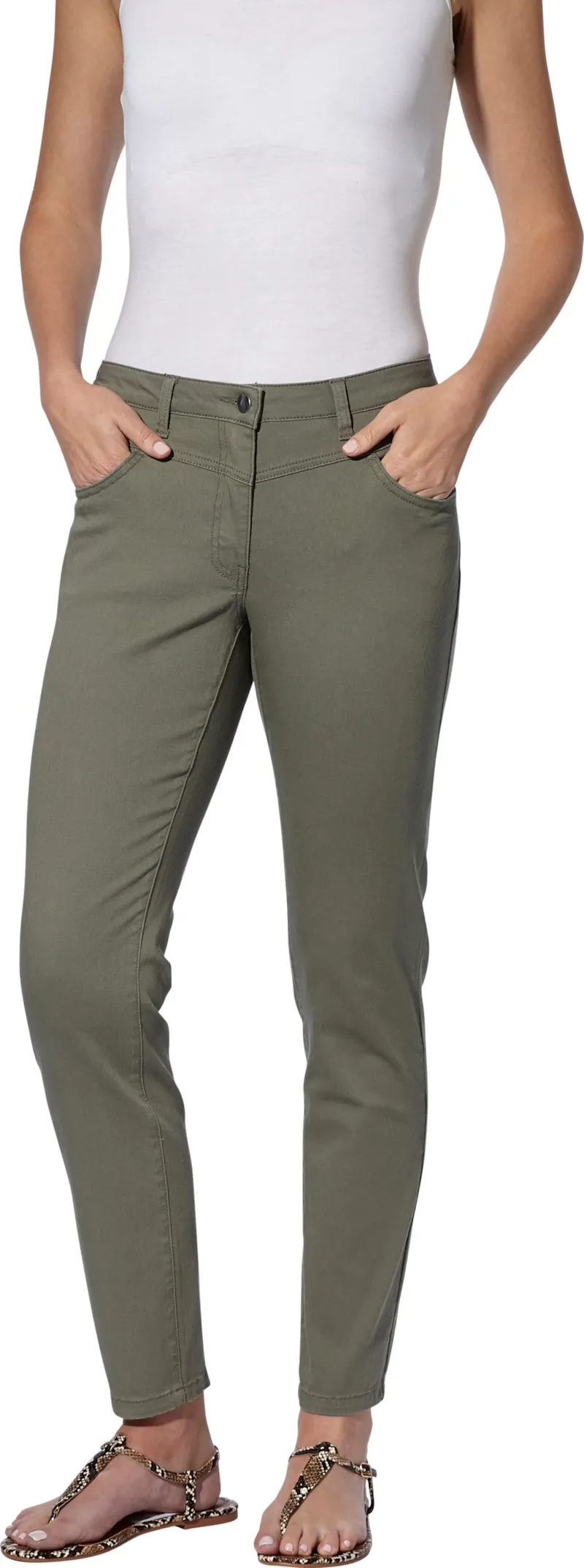 Witt Stretch-Hose, Khaki, – Produktbild 3 von 3