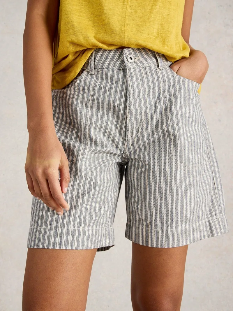 White Stuff Jeansshorts Tia - 40/R, Gelb, – Produktbild 3 von 4