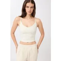 mandala Mandala Cropped Pilates Top, Morning (weiß), – Produktbild 1 von 1