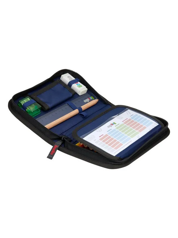 Ergobag Ergobag Federmäppchen Federmäppchen, (1-tlg), mit Lyra‑Stiften, Schwarz, – Produktbild 3 von 3