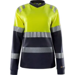 Fristads Hochsichtbares Langarm-T-Shirt Klasse 1 für Damen Fristads 7108 TFL – Produktbild 1 von 1