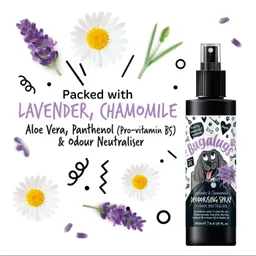 Bugalugs Bugalugs Lavendel & Kamille Hundedeodorant Beruhigender Duft mit Aloe Vera & Pro-Vitamin B5 Vegan & pH-neutral – Produktbild 1 von 1