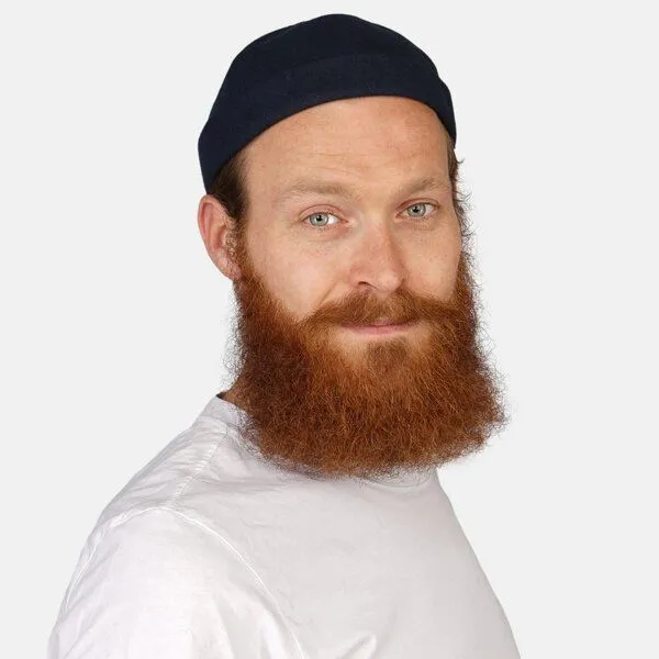 Hanseheld Hanseheld Docker Cap Leinen Kurz Flach Segler Sailor Cap, Blau, – Produktbild 4 von 5