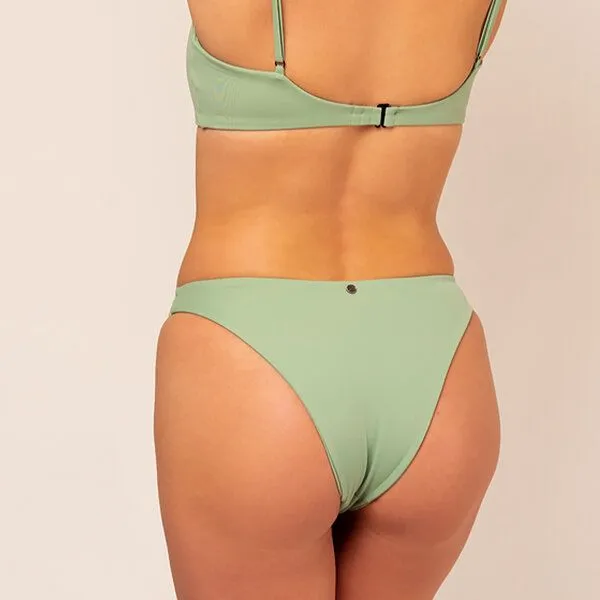 Woodlike Ocean Woodlike Ocean Cheeky Pant - uni, Grün (sage), – Produktbild 1 von 4