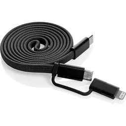 XD Xclusive Arc ultradünnes 60W 2-in-1 Magnetkabel, schwarz, Schwarz, – Produktbild 1 von 1