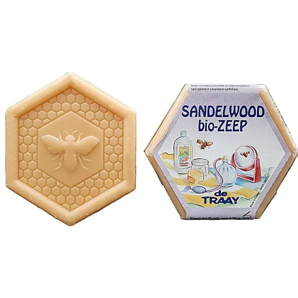 Bee Honest Bee Honest SANDELWOOD - Seifenstück 100GR – Produktbild 1 von 1