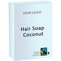 Fair Squared Fair Squared Haarseife "Kokosnuss" inkl. 4-farbigem Druck, 80 g – Produktbild 1 von 1