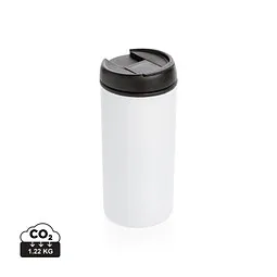 XD Xclusive XD XCLUSIVE Metro Becher Becher aus recyceltem Edelstahl, weiß, Weiß, – Produktbild 1 von 1