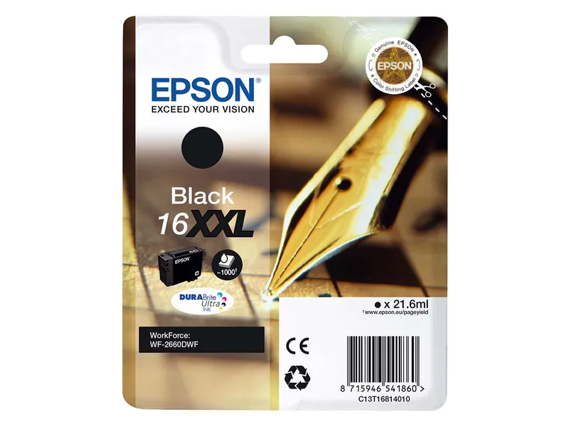 Epson Epson Tintenpatrone T1681/ 16XXL schwarz – Produktbild 2 von 2