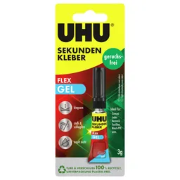 UHU UHU Sekundenkleber "SUPERFLEX" gel, 3 g – Produktbild 1 von 1