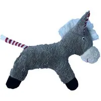 Pat und Patty Pat und Patty Kuscheltier Greifling mit Rassel "Esel" , 100 % Baumwolle-kbA – Produktbild 1 von 1