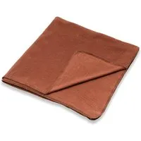 Living Crafts LIVING CRAFTS - Home Fleece-Plaid - Rot (100% Bio-Baumwolle), Nachhaltige Mode, Bio Bekleidung, Rot, – Produktbild 1 von 2