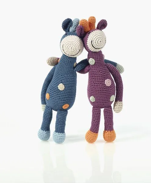 Pebble Pebble Giraffe, Blau, – Produktbild 3 von 3