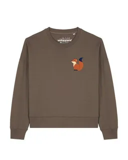 watapparel watapparel Sweatshirt Frauen Cute Fox – Produktbild 1 von 1