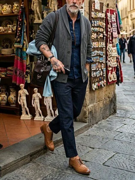 Will's Vegan Shop Will's Vegan Shop City Wingtip Brogue Oxfords Hellbraun Herren, Hellbraun, – Produktbild 1 von 1