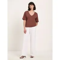 LANIUS LANIUS Shirt mit V-Ausschnitt (GOTS) – Produktbild 1 von 1