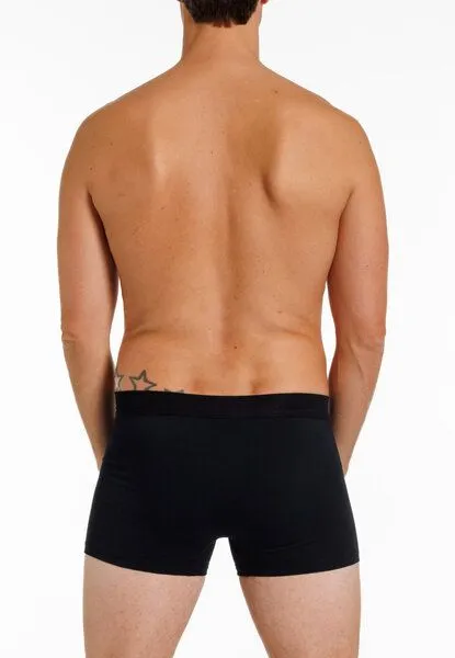 Haasis Bodywear Haasis Bodywear Herren Pants, ohne Eingriff, Weichgummibund, 2er Pack, GOTS zertifiziert, Schwarz, – Produktbild 4 von 4