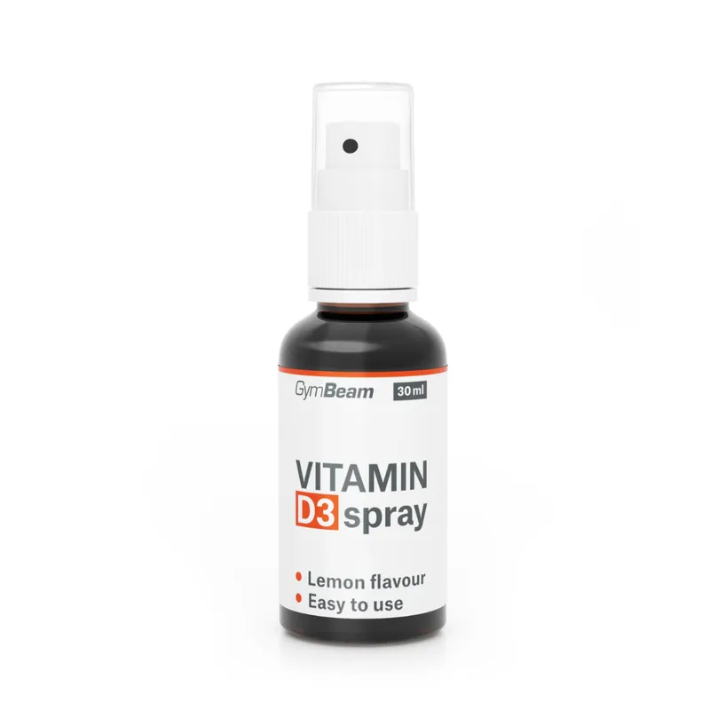 GymBeam GymBeam Vitamin D3 Spray (1000 IU) 30 ml Zitrone – Produktbild 1 von 1
