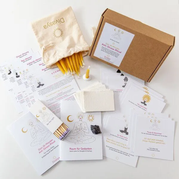 Divasya Divasya Anti Stress Geschenkset | 20 Minuten Anti-Stress-Ritual – Produktbild 1 von 4
