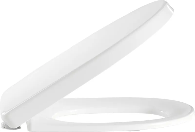 Pressalit WC-Sitz Pressalit WC-Sitz D-Style Duroplast, mit, Abnehmbar Absenkautomatik Edelstahlscharniere, Weiß, – Produktbild 2 von 2