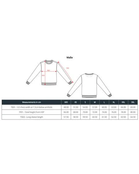 YTWOO YTWOO Umweltfreundliches Unisex French-Terry Sweatshirt mit hängenden Schultern, Schwarz, – Produktbild 3 von 3