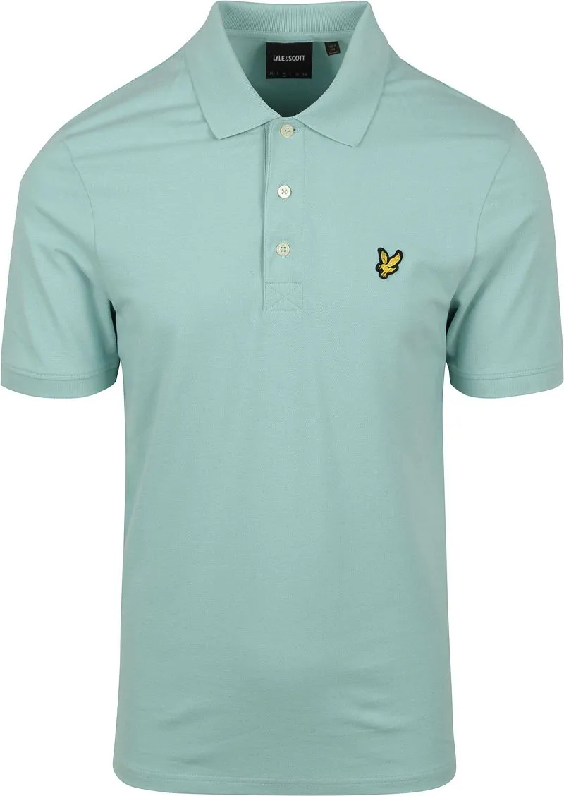 Lyle and Scott Lyle and Scott Poloshirt Future Hellblau - Größe S, Hellblau, – Produktbild 1 von 5