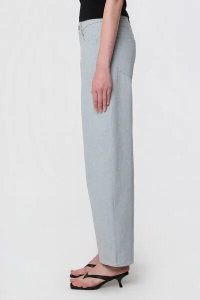 DAWN ASH Barrel Leg Minimal Stretch - Classic - PIW - Non Stretch - Recycled Blue - Womenswear - Recycled Blue / 29 / 30 – Produktbild 3 von 3