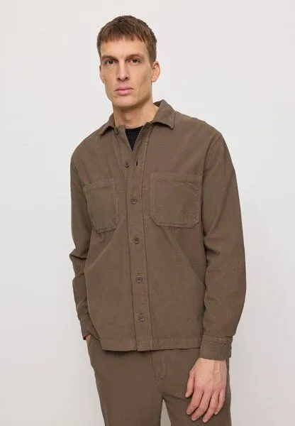 recolution Herren Cord Overshirt aus Bio-Baumwolle - BAOBAB - recolution, Vintage brown (braun), – Produktbild 4 von 4