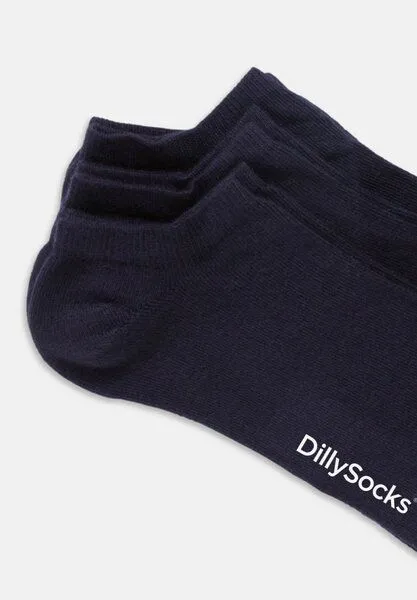 DillySocks DillySocks Sneakersocken „One Color Shorties“, Dark navy, – Produktbild 4 von 4