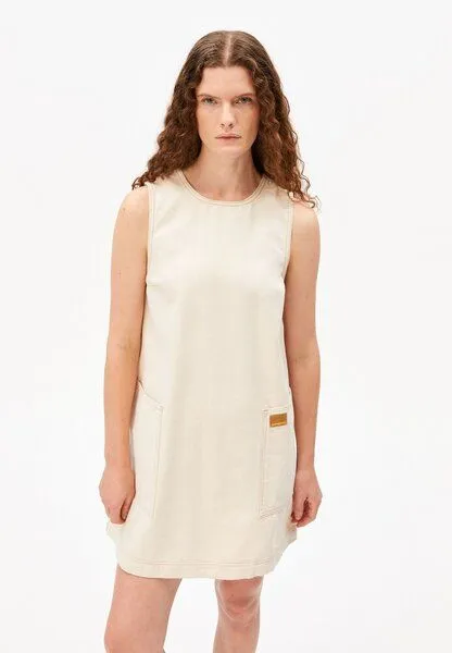 ARMEDANGELS ARMEDANGELS WORKWEAR CANVAS Damen Kleid aus Bio-Baumwolle, Undyed, – Produktbild 1 von 4