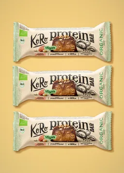 KoRo Vegan Bio Protein Bar Salty Peanut | 3 x 45 g – Produktbild 1 von 1
