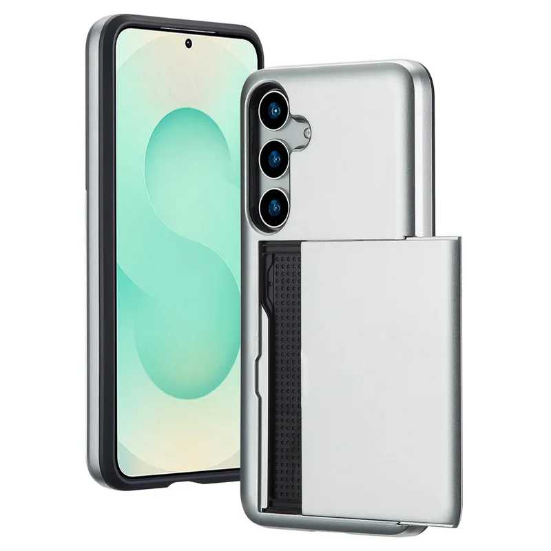 imoshion imoshion Backcover mit Kartenfach für das Samsung Galaxy S25 Plus, Grau, – Produktbild 1 von 1