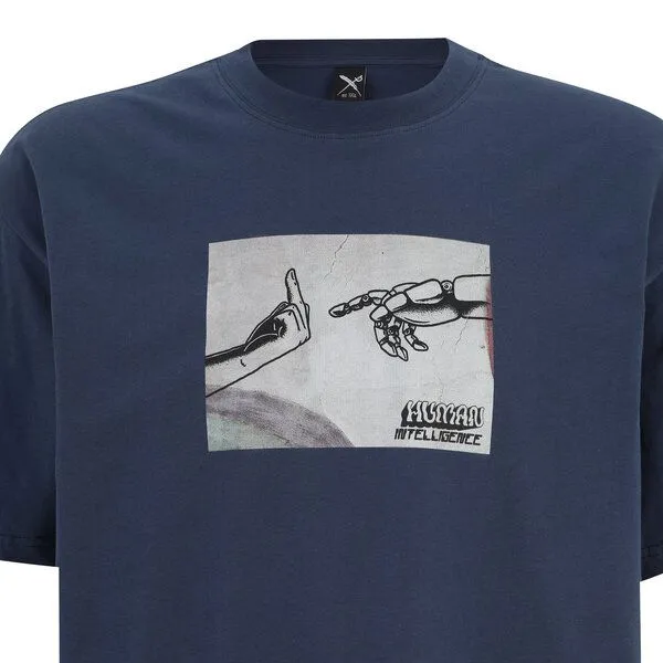 Iriedaily Iriedaily H.I. T-Shirt, Crown blue (blau), – Produktbild 2 von 3