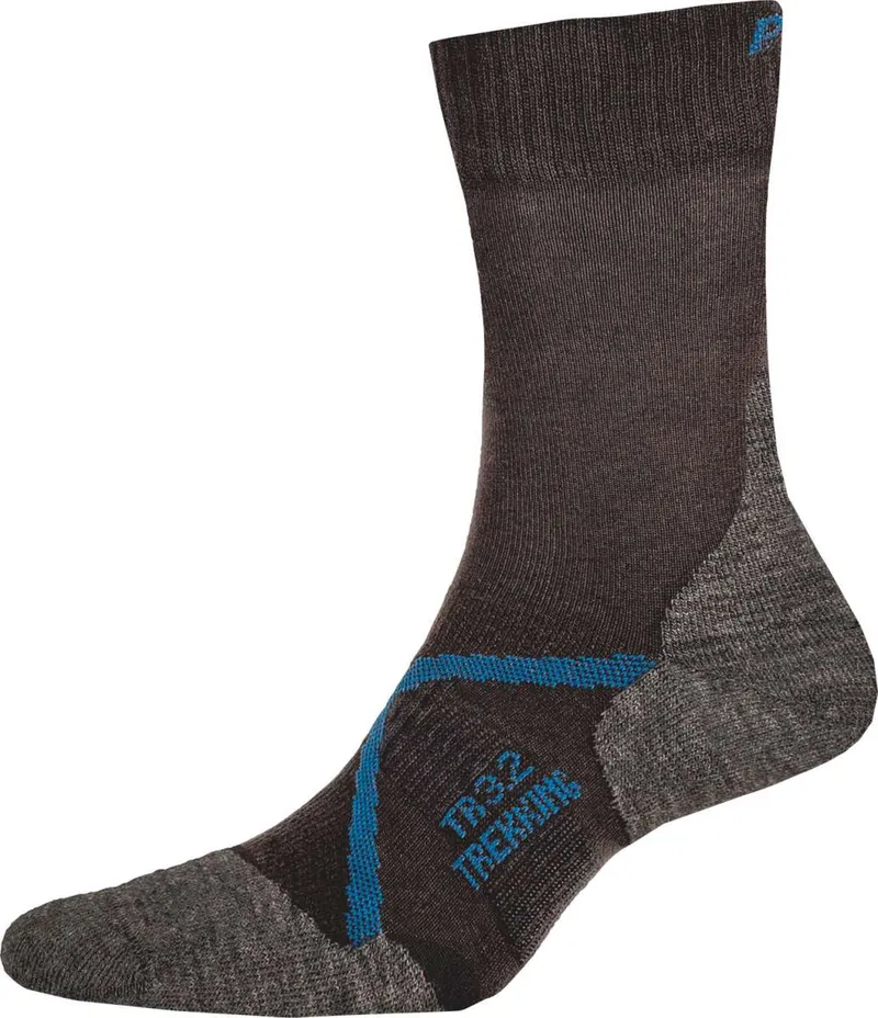 PAC P.A.C. TR 3.2 Trekking Merino Light Herren Wandersocken dunkelgrau 40-43 - Socken von PAC, Dunkelgrau, – Produktbild 1 von 1