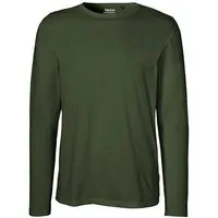 Neutral Neutral® Herren Langarm T-Shirt von Neutral Bio Baumwolle, Oliv, – Produktbild 1 von 1