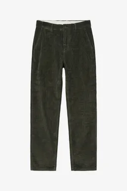 KnowledgeCotton Apparel KnowledgeCotton Apparel Herren vegan Hose Chuck Regular Cord Forest Night – Produktbild 1 von 1