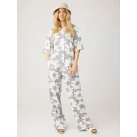 KnowledgeCotton Apparel KnowledgeCotton Apparel Weite Hose POSEY aus Ecovero und Bio-Leinen – Produktbild 1 von 1