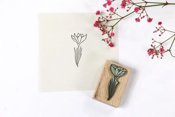 STUDIO KARAMELO STUDIO KARAMELO Stempel FRÜHLINGS BLUMEN, Osterglocke, Krokus, Tulpe – Produktbild 2 von 8