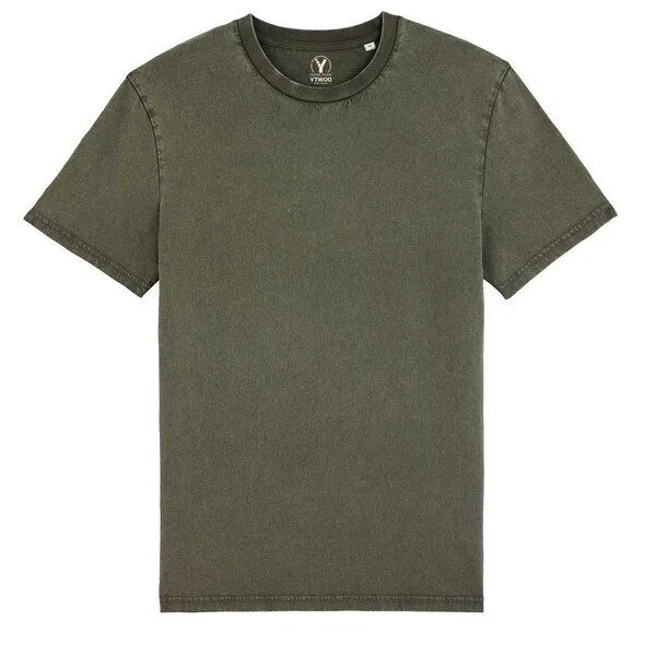 YTWOO YTWOO Regular Vintage T-Shirt Light, Khaki, – Produktbild 2 von 2