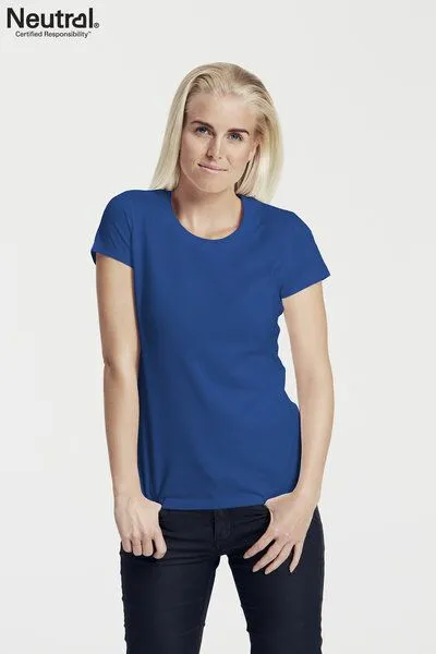 Neutral® - 3FREUNDE Neutral® - 3FREUNDE Frauen Fit T-Shirt, Royalblau, – Produktbild 3 von 3