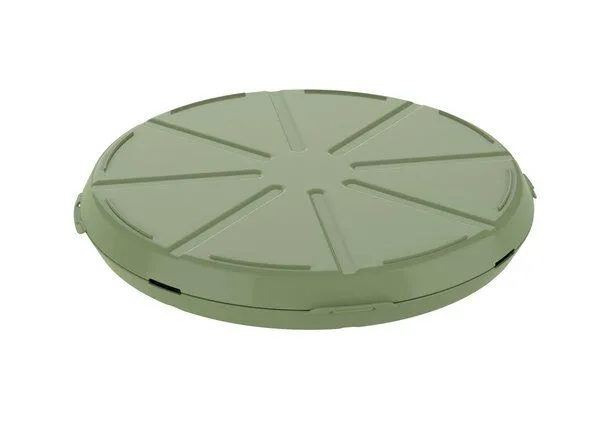 REuse REuse Pizzabox Verpackung - Essensbehälter, Geselliges grün, – Produktbild 2 von 4